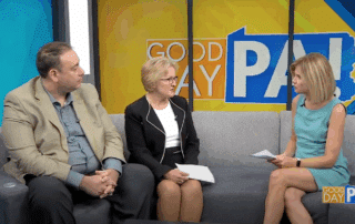Verber Dental Group announcing their partnership with Delta Dental Community Care Foundation on ABC27's Good Day PA